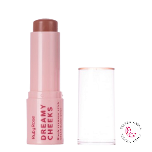 Blush Cremoso Stick Dreamy Cheeks Caramel Touch - 6,57G - HB M01-1 Ruby Rose