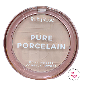Pó Compacto P10 HB-M401-1 Pure Porcelain Ruby Rose
