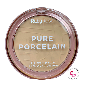 Pó Compacto P10 HB-M401-2 Pure Porcelain Ruby Rose