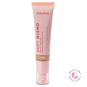Base Líquida Soft Blend Hbm301-1- 30g F40 Ruby Rose