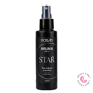 Bruma Star Matte Fixador De Maquiagem Porán 120ml