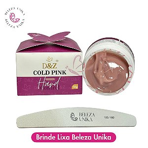 Gel D&Z Borboleta 18gr Cold Pink Hard Control
