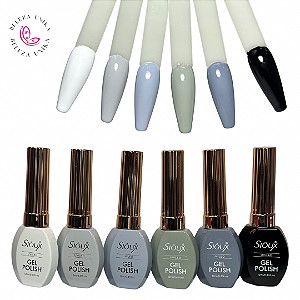 Esmalte em gel Sioux Kit 06 un Col 04