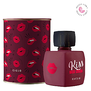 Deo Colônia Kiss You More Lata 100ml
