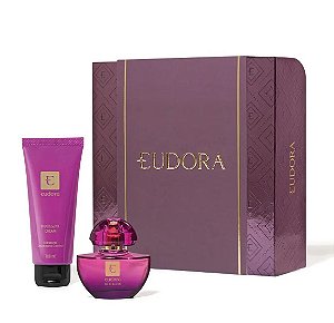 Kit Presente Miniatura: Eau de Parfum 35ml + Loção Desodorante Hidratante Corporal 100ml
