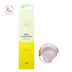 Gel D&Z Clear Diamond 15gr Hard Borboleta