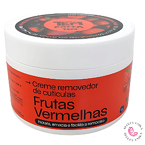 Creme Removedor De Cutículas Essencia Frutas Vermelha 120g  Repos Meu Pomar
