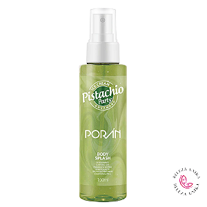 Body Splash Pistachio Party Essência de Chiclete 160ml  - Poran