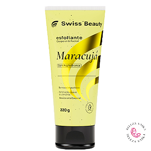 Esfoliante Corporal e Facial Maracujá 220g - Swiss Beauty