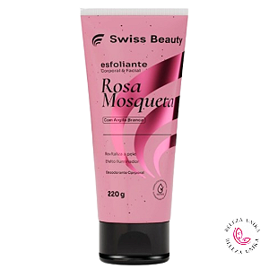 Esfoliante Corporal e Facial Rosa Mosqueta 220g - Swiss Beauty