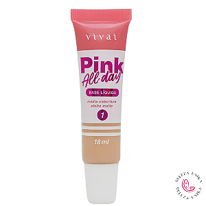 Base Liquida Pink All Day Cor 01
