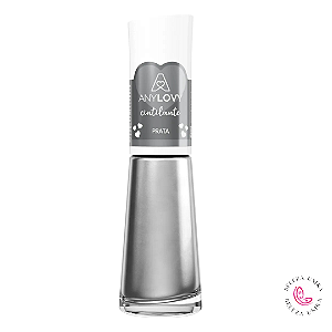 Esmalte Anylovy Prata 8ml