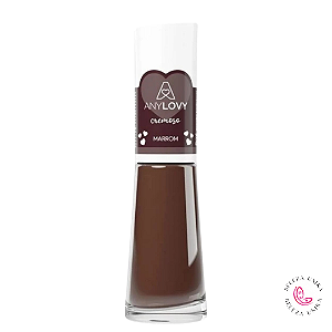 Esmalte Anylovy Marrom 8ml