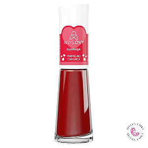 Esmalte Anylovy Vermelho Camurça 8ml