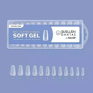 SOFT GEL MED.COFFIN (ROÍDAS) - Suellen Dantas - 240 Peças