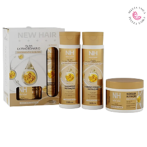 Kit Capilar Óleo Extraordinário  Tratamento Sublime - New Hair