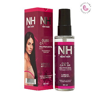 Óleo Capilar Multifuncional New Hair 60ml