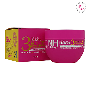 Mascara Resgate 3 Minutos Poderosos 250g New Hair