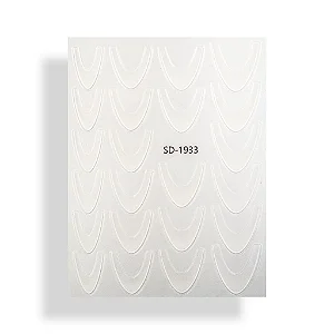 Decoração Adesiva Efeito Francesinha - Real Love