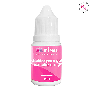Diluidor de esmaltes e gel 10ml - Risa