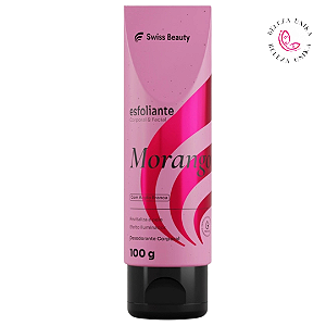 Esfoliante Morango 100g - Swiss beauty