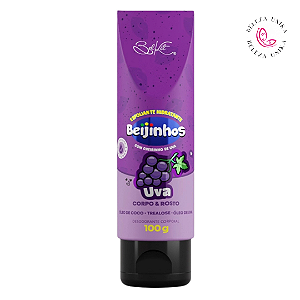 Esfoliante Corporal Beijinhos Uva 100g