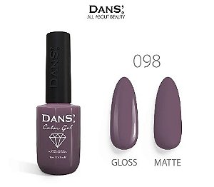 Esmalte em Gel Dans color 10ml Cor 098