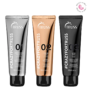 Kit Truss Crazy For Truss 3 Produtos + -Spray Uso Obrigatório leve -in - Truss Professional