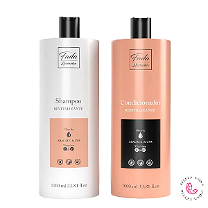 Kit Shampoo + Condicionador Revitalizante Fada Madrinha - 1L