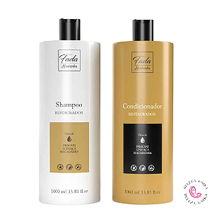 Kit Shampoo + Condicionador Restaurador Fada Madrinha - 1L
