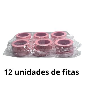 Fita micropore Pacote com 12 unidades