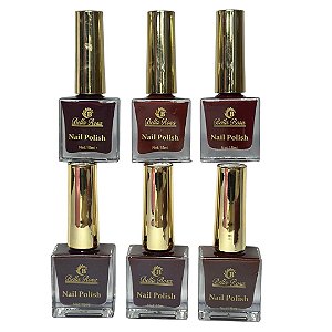 Esmalte Bella Rosa Coleção 06 Tons Vermelhos