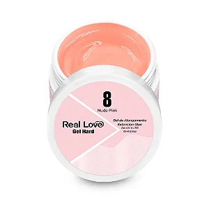 Real Love Gel Hard 15ml Cor 08 Pink Nude