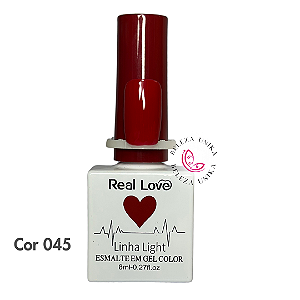 Esmalte em Gel Real Love Cor 45 Col. Coração