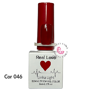 Esmalte em Gel Real Love Cor 46 Col. Coração