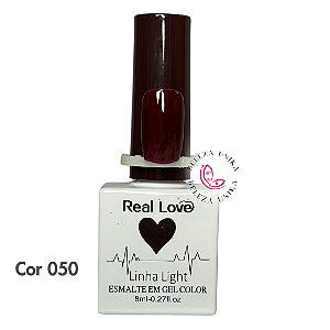 Esmalte em Gel Real Love Cor 50 Col. Coração