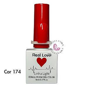 Esmalte em Gel Real Love Cor 174 Col. Coração