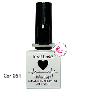 Esmalte em Gel Real Love Cor 51 Col. Coração