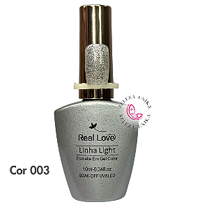 Esmalte em Gel Real Love Dourados Cor 03
