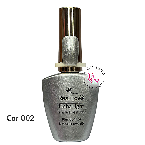 Esmalte em Gel Real Love Prata Cor 02