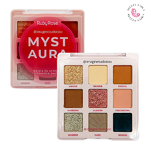 Paleta De Sombras Myst Aura Ruby Rose