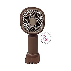 Ventilador Mini Fan Marrom