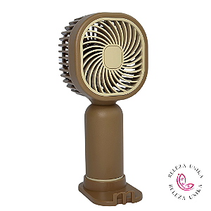 Ventilador Mini Fan Marrom