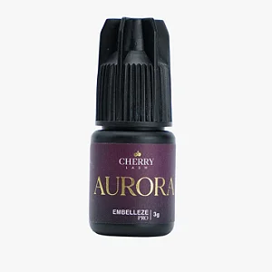 Cola Adesivo Cherry Aurora  - 3ml Para Extensão De Cílios