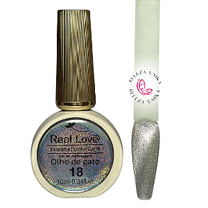 Esmalte em Gel Real Love Olho de Gato cor 18