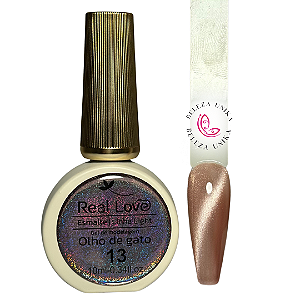 Esmalte em Gel Real Love Olho de Gato cor 13