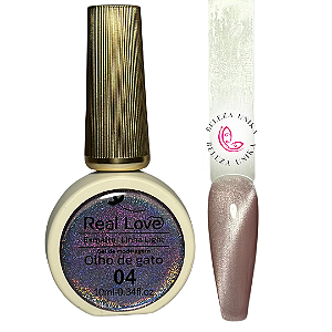 Esmalte em Gel Real Love Olho de Gato cor 04