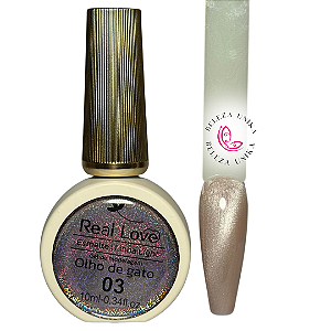 Esmalte em Gel Real Love Olho de Gato cor 03