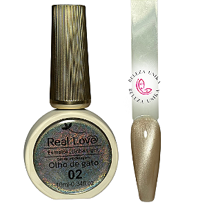 Esmalte em Gel Real Love Olho de Gato cor 02