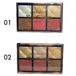 Palte De Iluminador , Blush , Contorno - Labranche